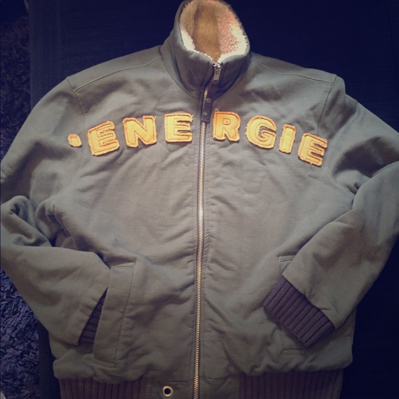 Energie military green jacket - Picture 2 of 4